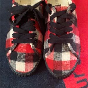 Plaid Sneakers